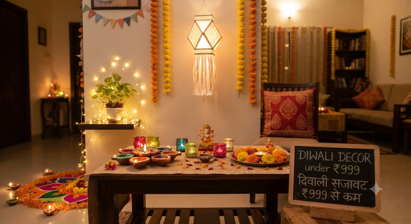 Diwali Decoration Ideas Under ₹999: Ghar Ko Banayein Beautiful & Festive